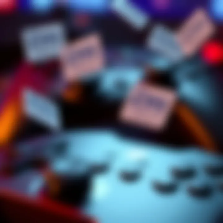 Overview of Available Tapswap Codes and Rewards Collection of digital codes and rewards floating over a game controller background