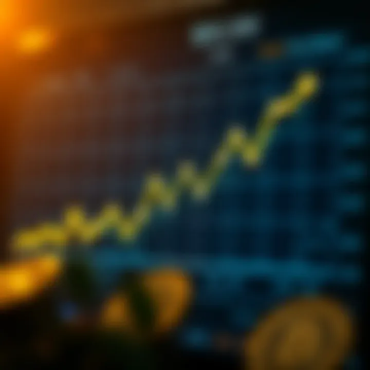 Graph showing the upward trend of Core Coin within the Nigerian fintech market