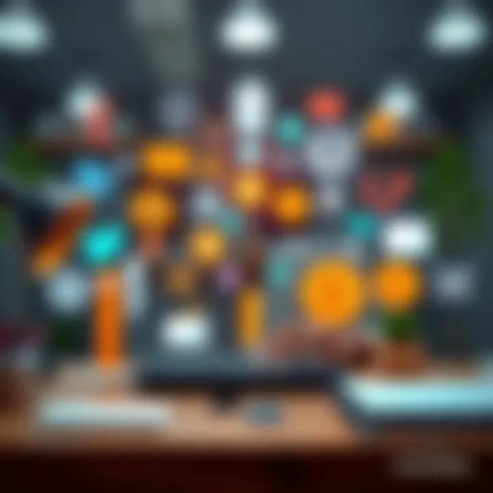 Digital Services and Freelancing Opportunities in Nigeria Various digital tools and icons illustrating freelancing, e-commerce, and digital services available in Nigeria