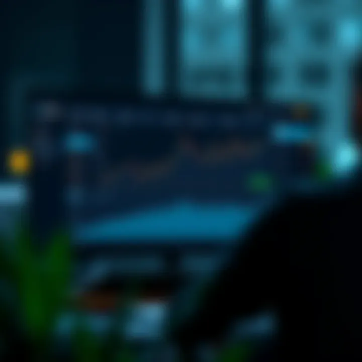 Deriv trading platform dashboard illustrating account setup and real-time market data visualization