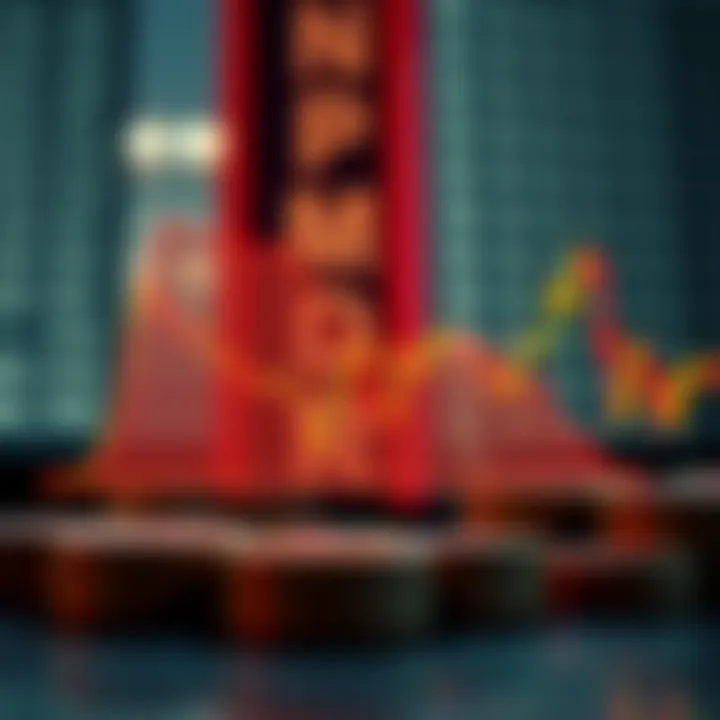 Visual representation of interest rates and commodity price fluctuations impacting USDCAD currency pair