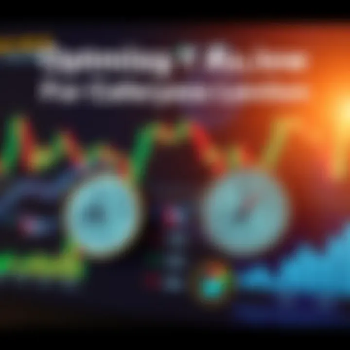 Visual representation of trading activity during the London session with charts and clock icons highlighting trading hours