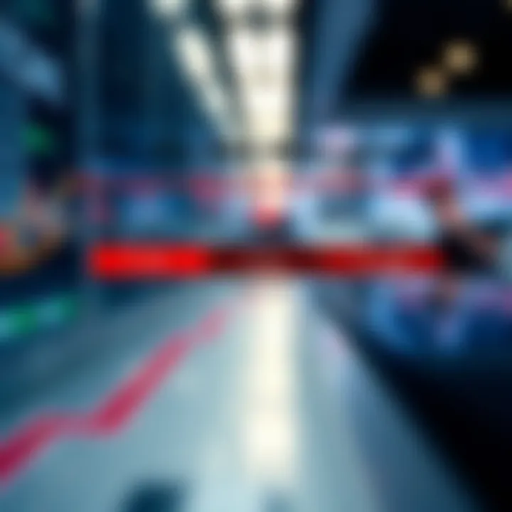 Graphic depicting risk management strategies in forex trading highlighting margin levels and caution symbols