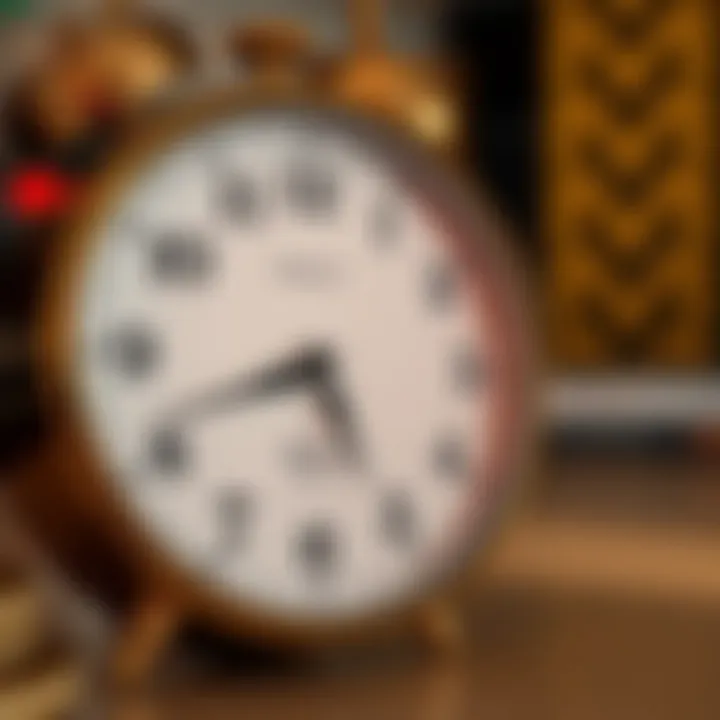 Clock showing Nigerian local time aligned with global forex market closing hours on a Friday