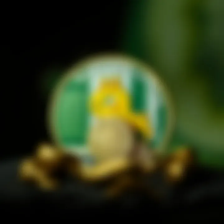 Illustration of Nigerian Naira symbol with cryptocurrency icons reflecting economic influence