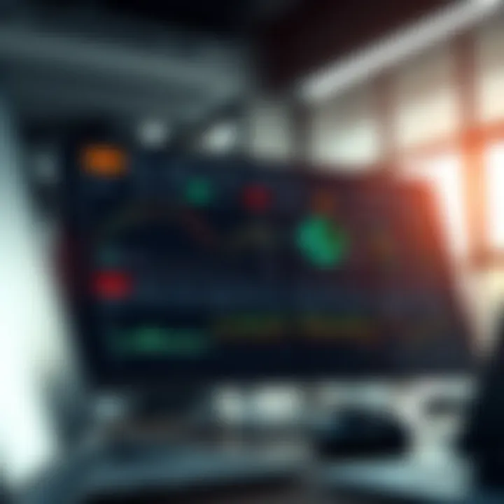 Dashboard displaying key features and analytics of the Binary.com trading bot platform
