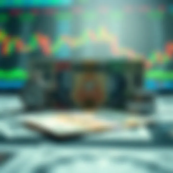 Nigeria's Currency and Forex Market Indicators Digital representation of Nigeria's currency surrounded by forex market indicators