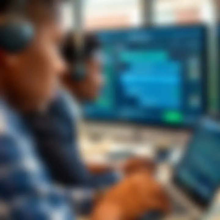 Customer support interface with live chat and help options tailored for Nigerian investors on QXBroker