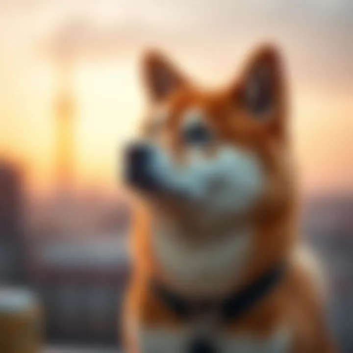 Comparative Overview of Shiba Inu Tokenomics and Market Position Comparison chart illustrating Shiba Inu tokenomics against other leading cryptocurrencies