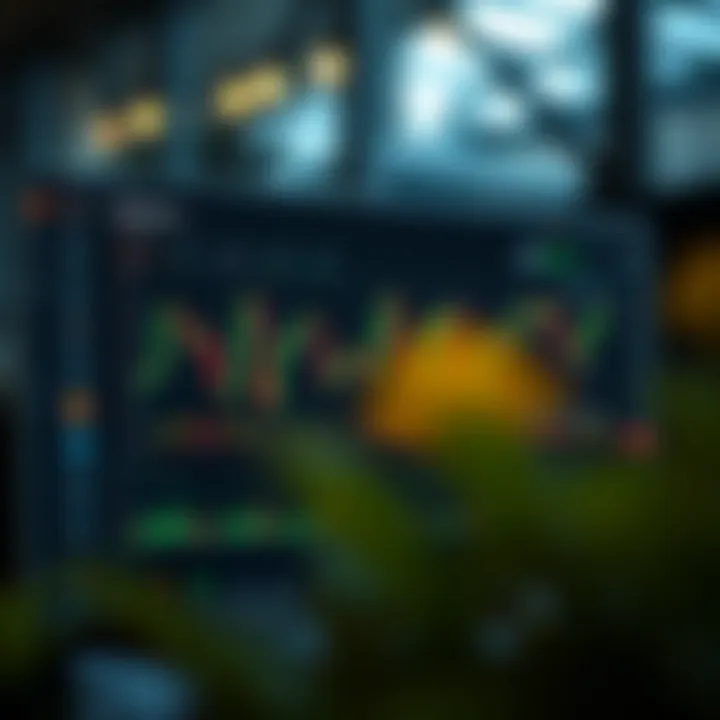 Customizing TradingView Charts for Enhanced Market Analysis User interface of TradingView showing customization options for chart types, themes, and drawing tools tailored for market analysis