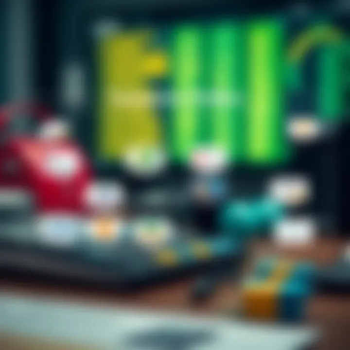 Graphic illustrating various digital payment methods with highlighted transaction limits