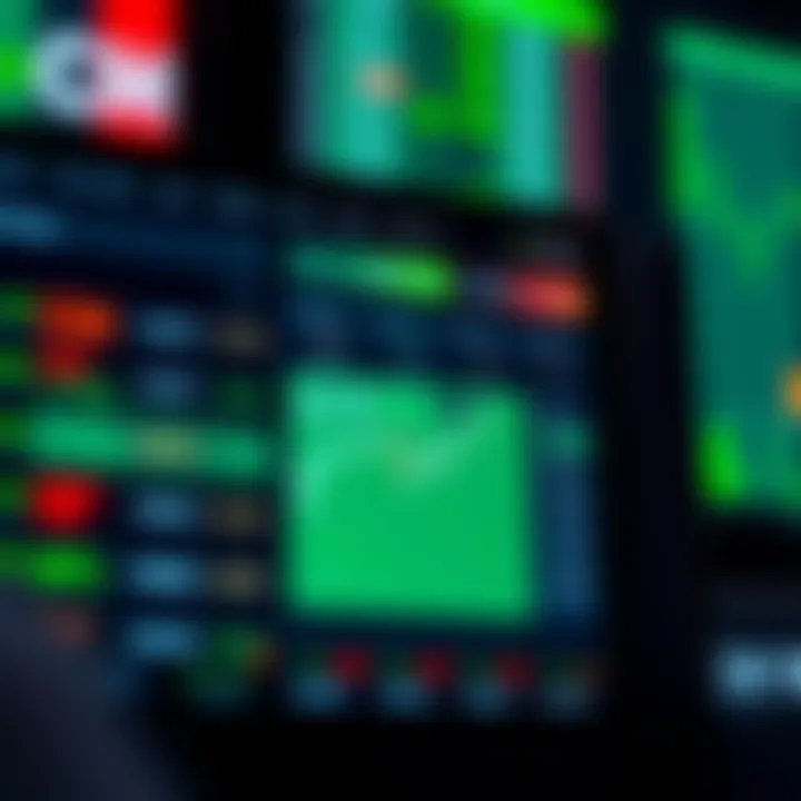 Digital platform interface displaying various trading account options for CM Trading
