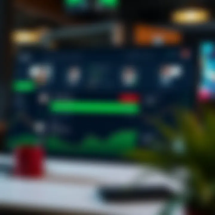 Customer support dashboard displaying multiple communication options for traders