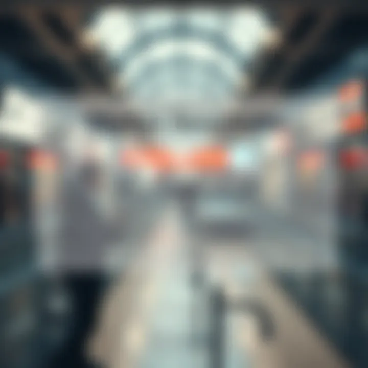 Diagram illustrating different market structures with characteristics and examples