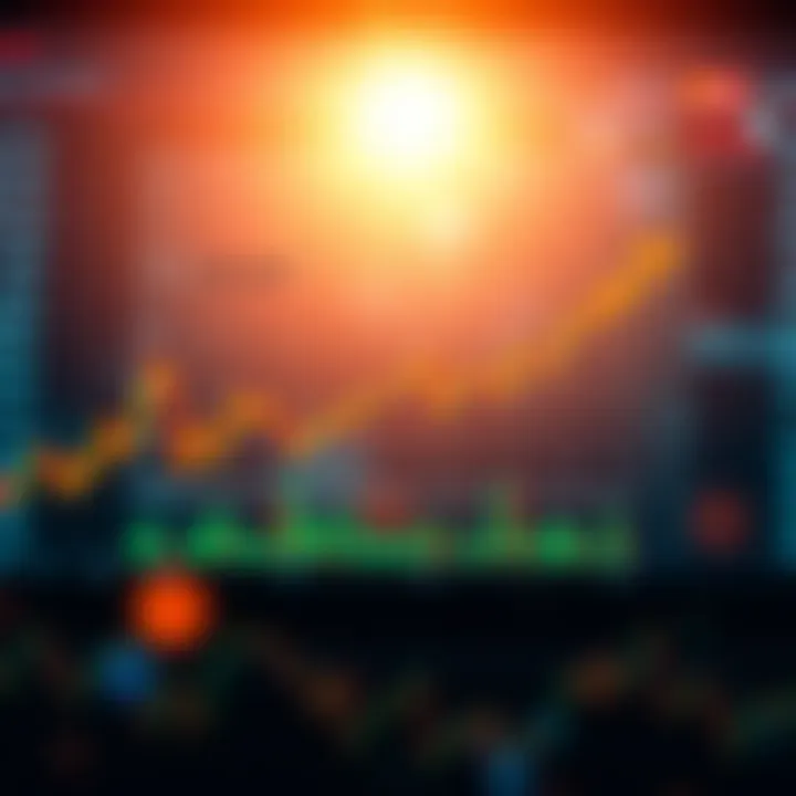 Visual representation of strategic forex trading choices to minimize losses and safeguard investment