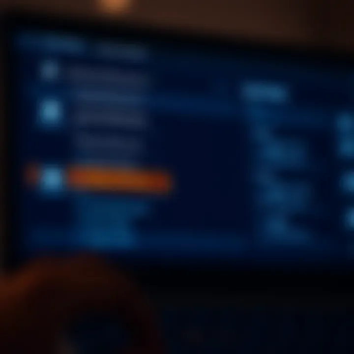 Secure password recovery screen showing options for account protection