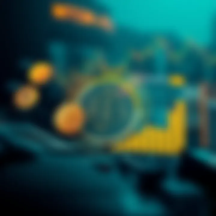 Key Factors Affecting Bitcoin Market Movements Illustration showing factors influencing Bitcoin's market value including economy and investor sentiment