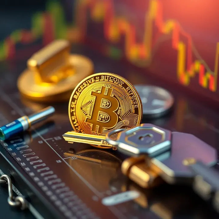 Visual representation of bitcoin security practices emphasizing encryption, private keys, and safe storage methods tailored for Italian users