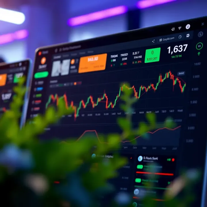 Dashboard overview of Deriv trading platform highlighting account features and trading tools