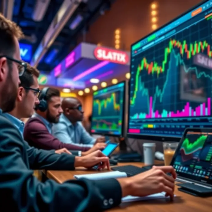 Community interface on TradingView with traders sharing market insights and collaborating through social features