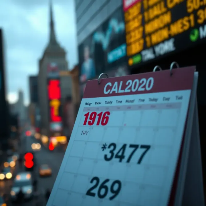 Calendar highlighting daylight saving time changes affecting New York trading hours