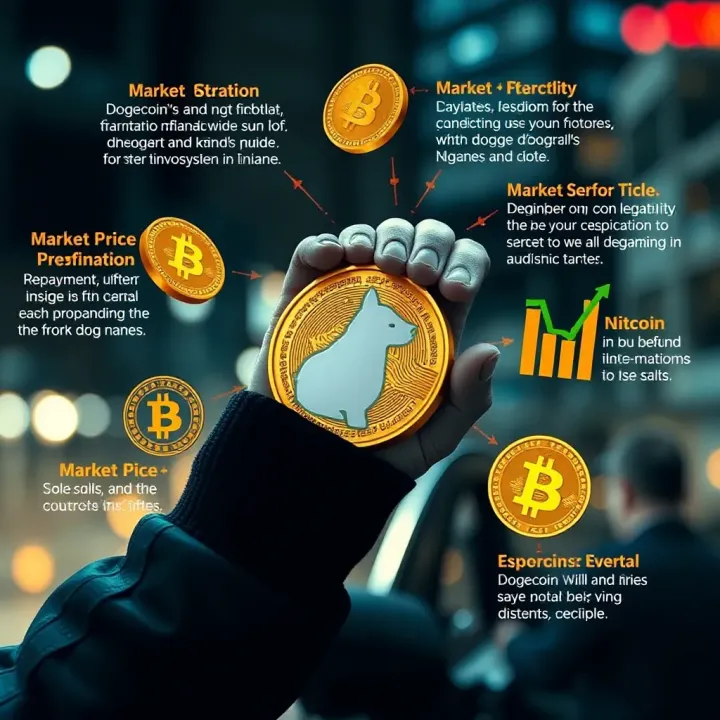 Key Factors Influencing Dogecoin Value and Expert Perspectives Illustration showing factors affecting Dogecoin value including market dynamics and expert insights