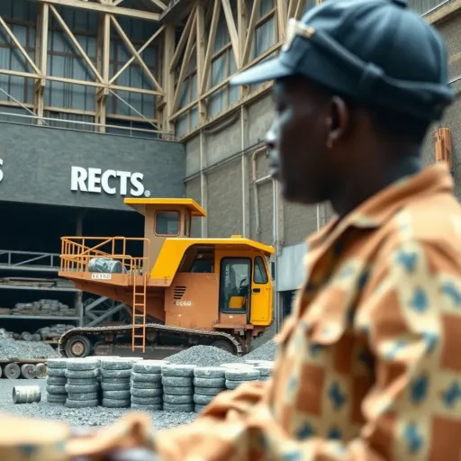 Visual representation of ECOS mining's integration with existing mining equipment in Nigeria