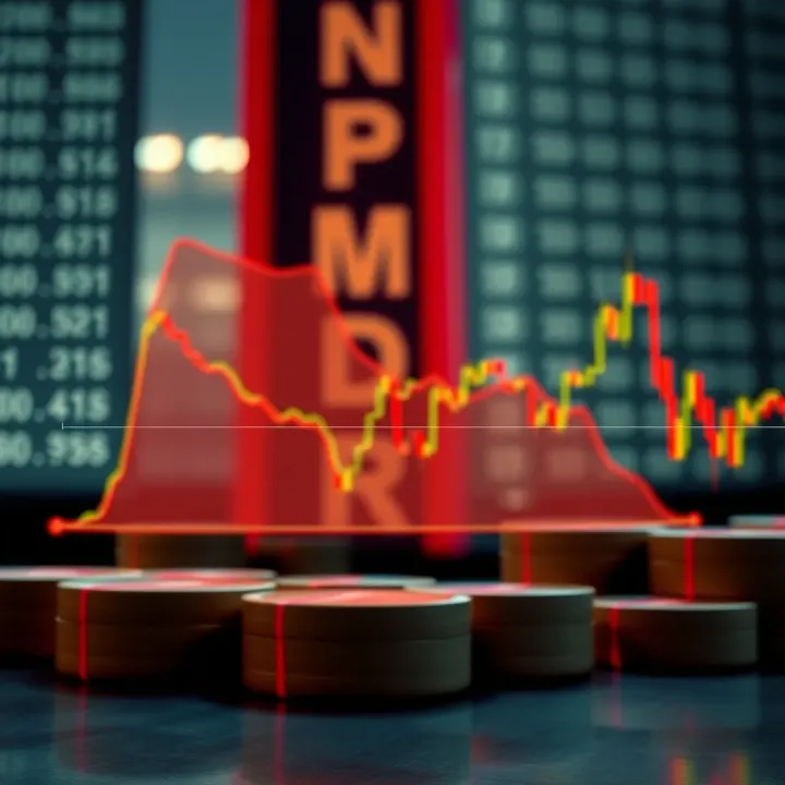 Visual representation of interest rates and commodity price fluctuations impacting USDCAD currency pair