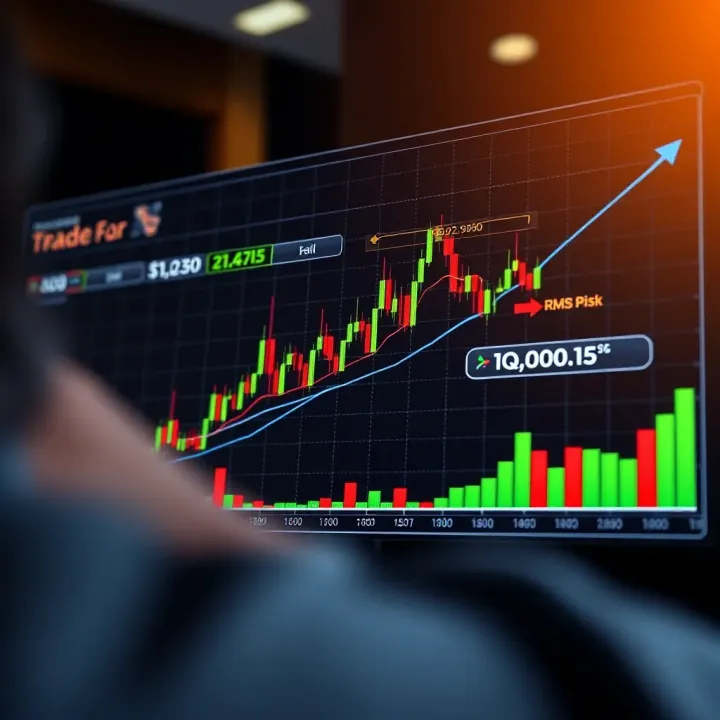 Trading Strategies and Risk Management on IQ Option in Nigeria Graph depicting trading strategies and risk management concepts tailored for Nigerian market