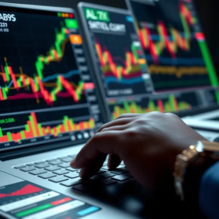 Forex Trading Tools and Market Insights for Nigerian Investors Visual representation of forex trading tools and financial charts used by Nigerian investors