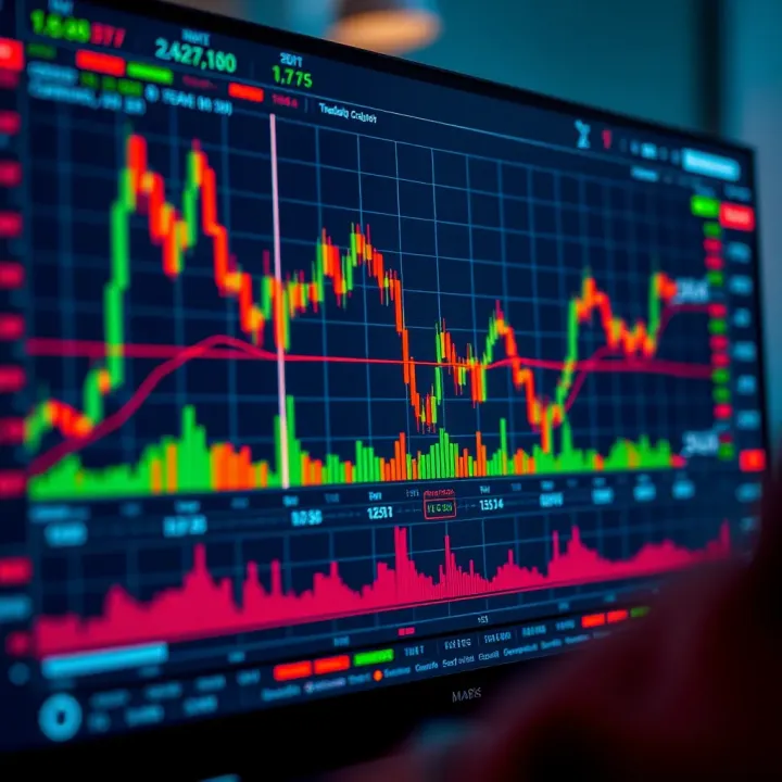 Adjusting MACD Parameters for Enhanced Trading Accuracy Trading interface illustrating custom MACD parameter settings applied on stock market data