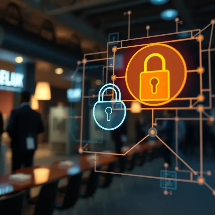 Graphic showcasing security measures and best practices for protecting user authentication data in digital platforms