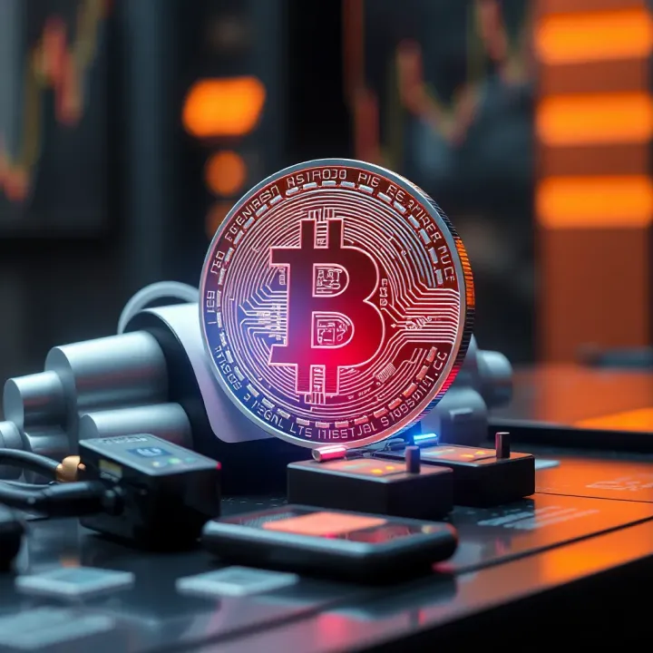 Visual representation of technological advancements and market factors impacting digital asset value