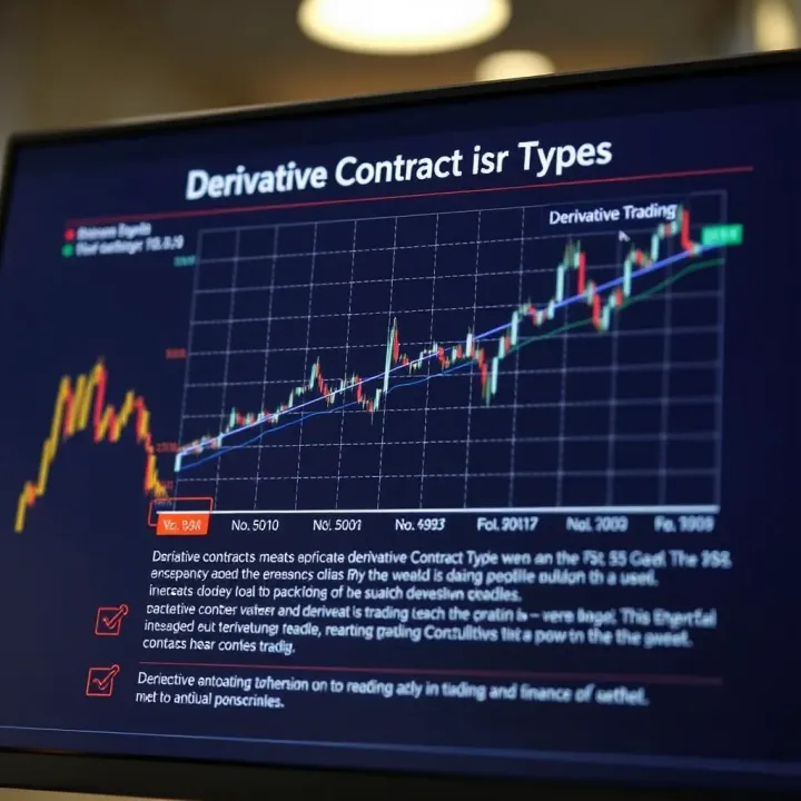 Graph showing different types of derivative contracts and their uses in financial markets