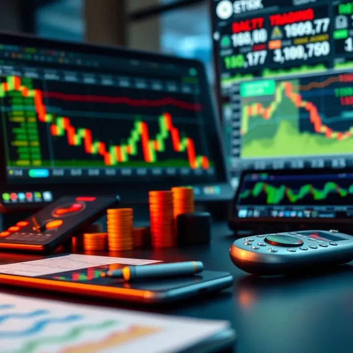 Illustration of various trading tools and strategies for managing volatility risk