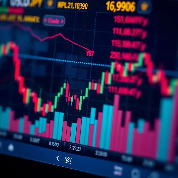 Economic Indicators and Monetary Policy Influence on USDJPY Chart of economic indicators and monetary policy impact on USDJPY currency pair