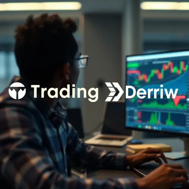 Connecting TradingView with Deriv for Enhanced Trading Experience Illustration of account integration showing connection between TradingView and Deriv for Nigerian traders